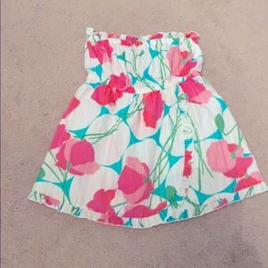Lilly Pulitzer strapless top size M
